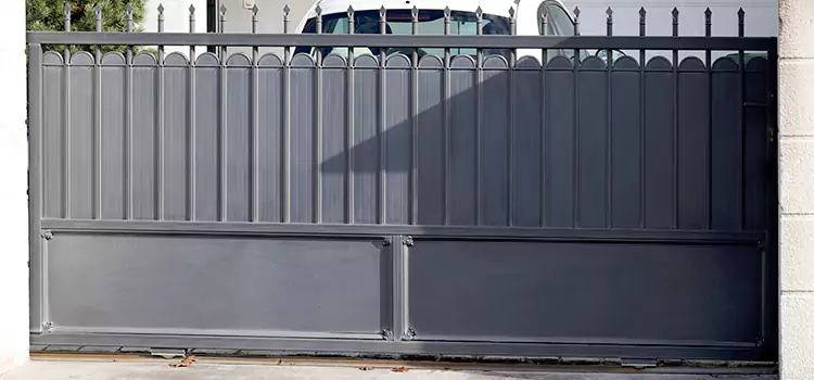 Metal Driveway Gate Installation Westlake